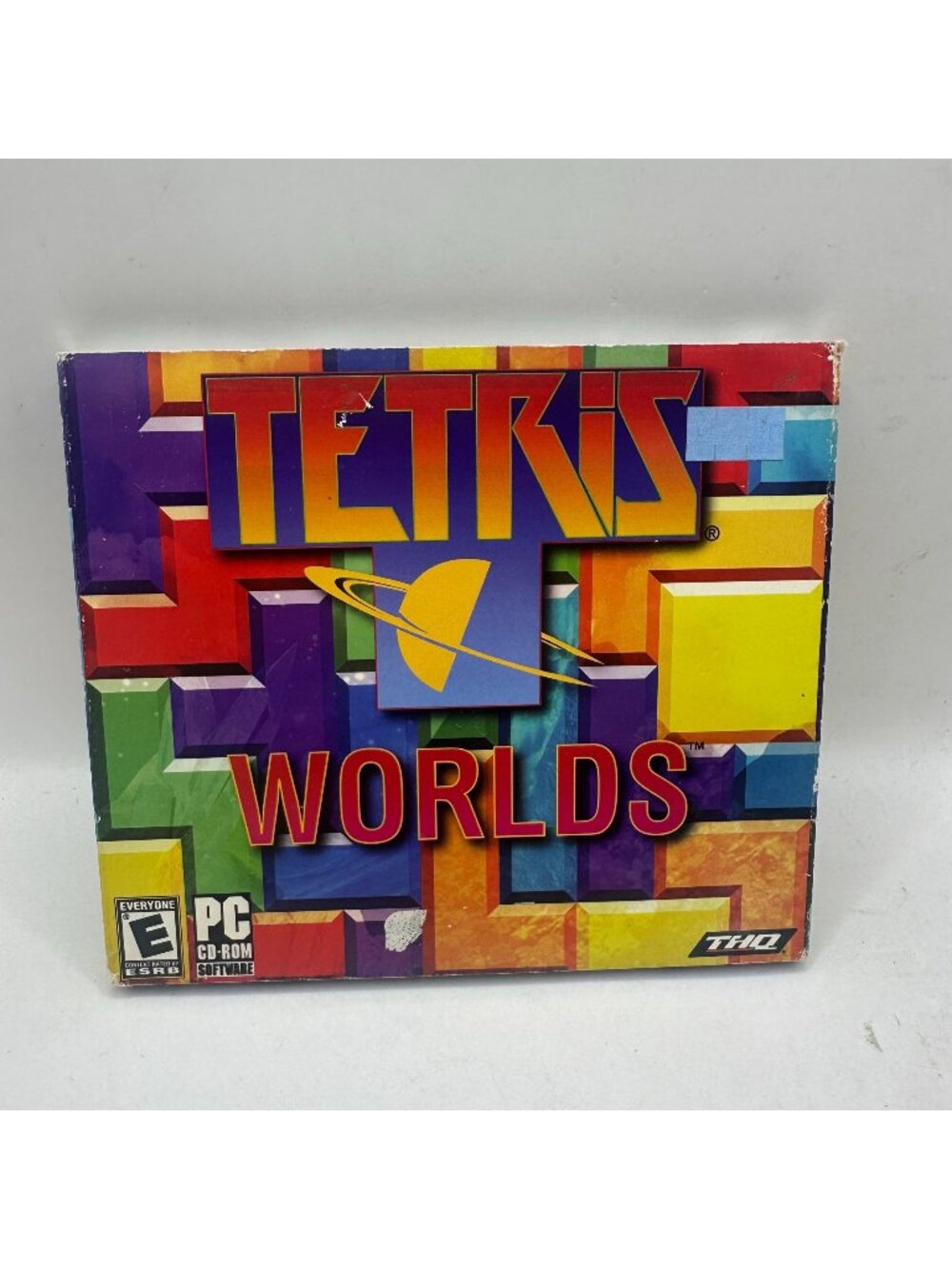 Tetris Worlds PC CD ROM THQ 2001 Puzzle Classic Edition Multicolor Box Complete